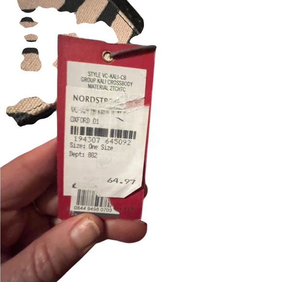 Vince Camuto Zebra & Croc Embossed Shoulder Bag – Y2K Inspired Statement Purse - Picture 9 of 9